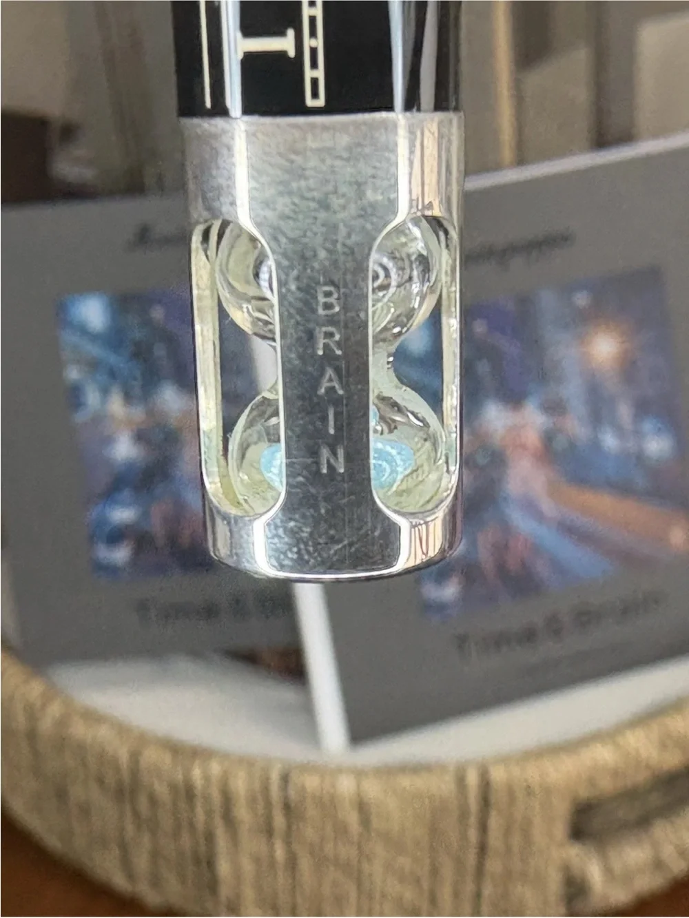 Montegrappa Time & Brain Limited Edition Sterling Silver Fountain Pen NewSet 196
